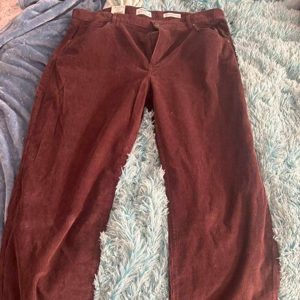 Cotton On Brown Corduroy Trousers — NWT Women's 16